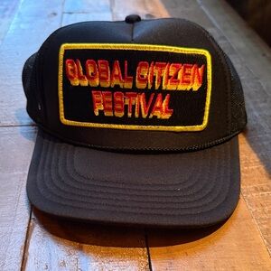 Aviator nation, black Black Global Citizen Festival Cap